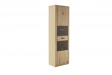 Vitrine ALENTO T10 Balkeneiche in Kristalleiche geölt